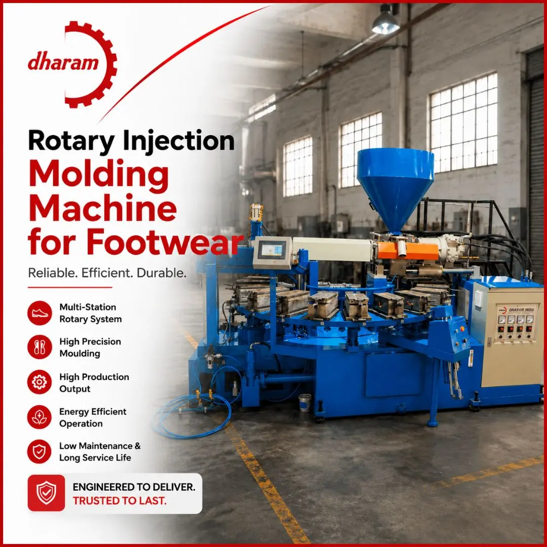 Rotary Injection Molding Machine for Footwear